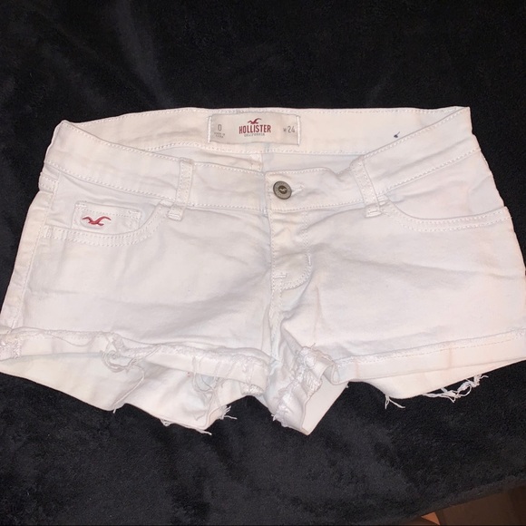 White Hollister Shorts - Picture 1 of 2